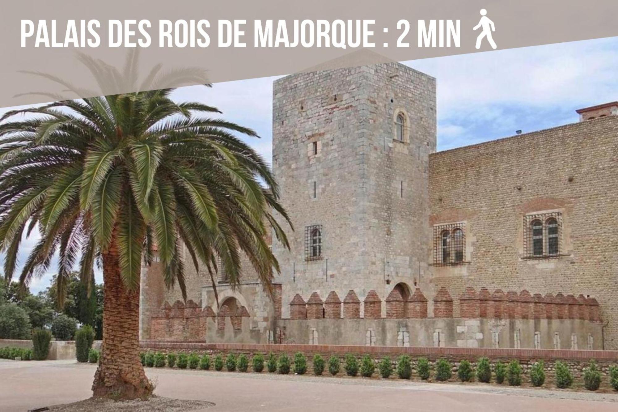 Sejour Perpignan A 20 Minutes De L'Espagne Avec Petit-Dejeuner A La Demande A Les Lumineuses Du Palais Des Rois De Majorque Buitenkant foto